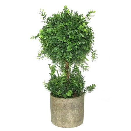 Vaser Designs 18 in. Artificial Topiary Tree VA2593666